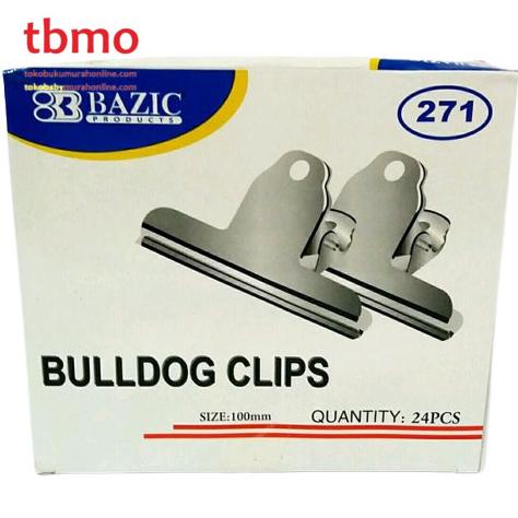 

TBMO BULLDOG CLIP 100MM 271 0271 BAZIC / PENJEPIT KERTAS