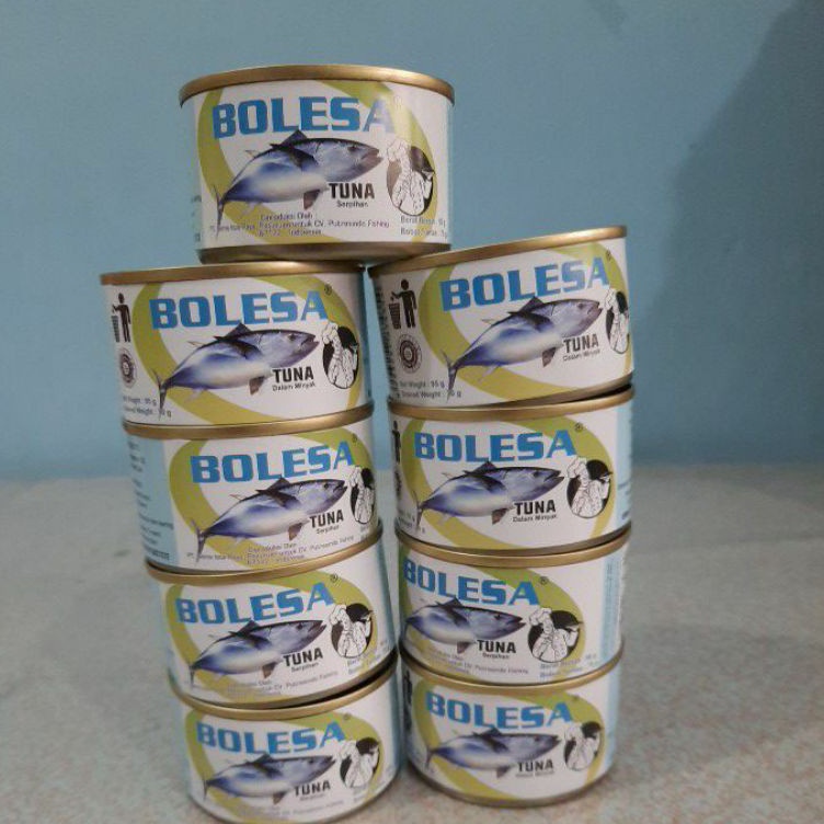 

【Penjualan Terbaik】✅COD BOLLESSA Ikan tuna dalam kaleng