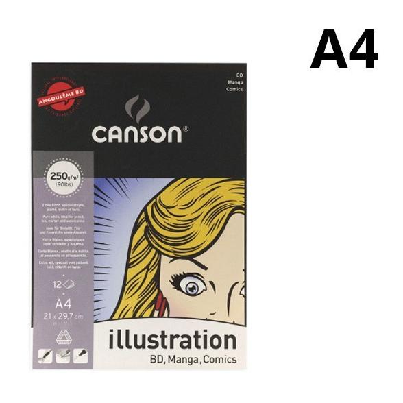 

Canson Illustration BD, Manga, Comics Pad A4