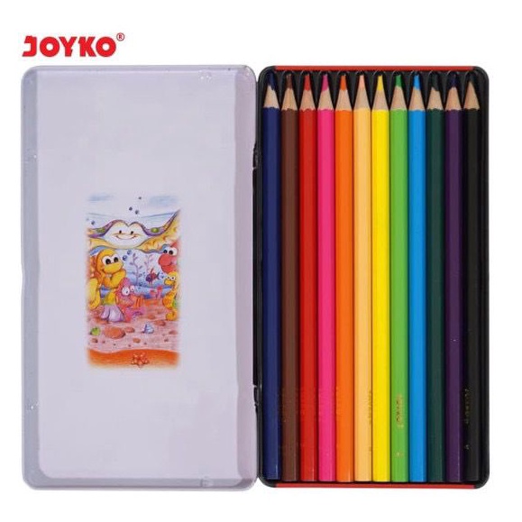 

Promo JOYKO Pensil Warna Joyko 12 Warna Panjang CP-12TC (1 Set) / Pensil Warna Joyko CP-12TC / Joyko CP-12TC 66
