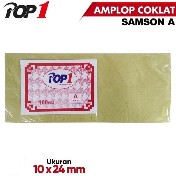 

AMPLOP COKLAT SAMSON A 10X24 ISI 100LBR