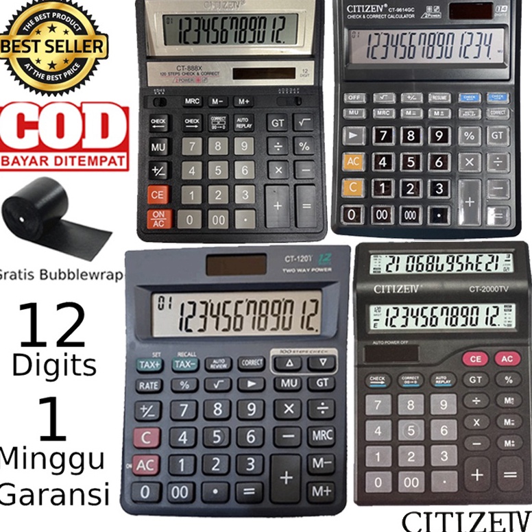 

Ready stock Kalkulator Check - Calculator Check Dual Two 2 Power W7L