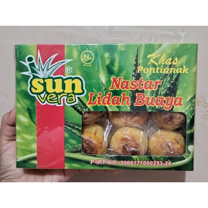 

Nastar Lidah Buaya / Nastar Aloevera / Kue Lidah Buaya / Oleh oleh Khas Pontianak Kalbar