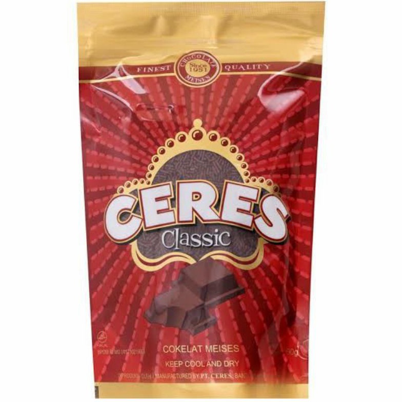 

Kemasan Baru.. Meses Ceres Coklat Ziplock Classic 500gr GCA