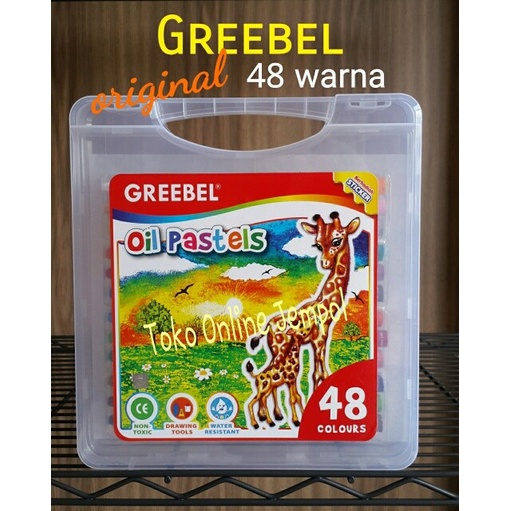 

Best Seller Atk0050Gb (Isi 48 Transparant) Greebel Oil Pastel Pp Crayon Grebeel
