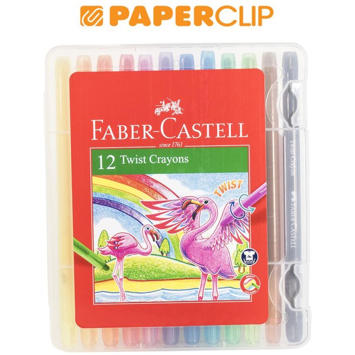 

Best Seller Crayon Faber Castell 520612 12C Twist