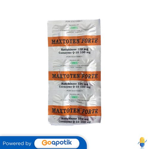 Maxtoten Forte Strip 6 Kaplet