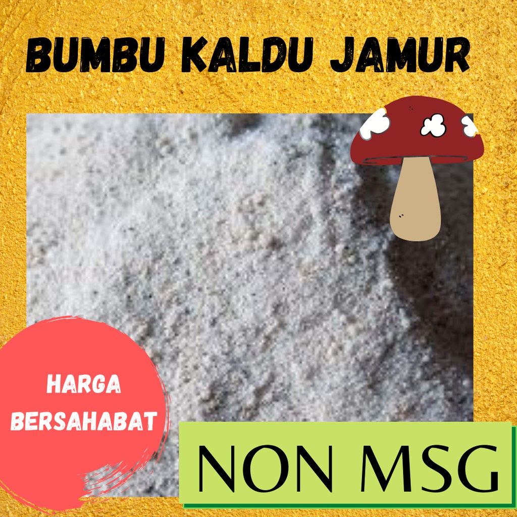 

Bumbu Tabur Kaldu Jamur Non Msg 1 Kg Food Grade Bubuk Bumbu Tahu Bulat Singkong Cilung Kerupuk 1Kg