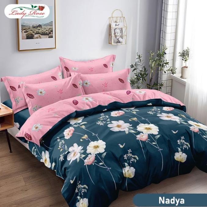 bed cover set 180x200 lady rose rumbai / set badcover ladyrose 180x200