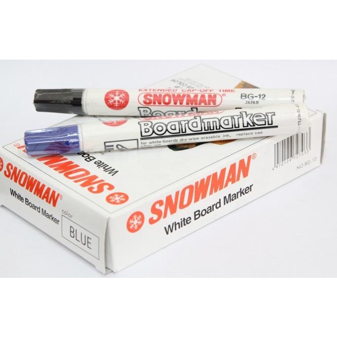 

Spidol Papan Tulis Whiteboard Snowman BG - 12 sellanorimart