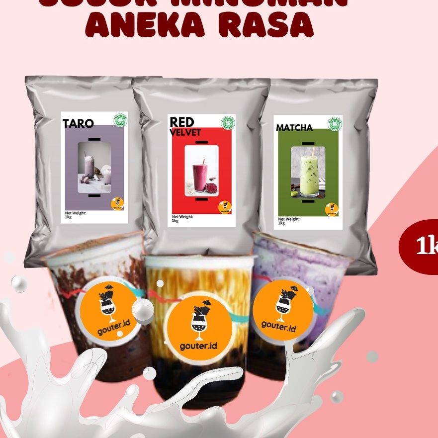 

Terbaru - BUBUK MINUMAN RASA 1KG / SERBUK MINUMAN ANEKA RASA / BUBUK MINUMAN KEKINIAN / MINUMAN INSTAN / BOBA .,