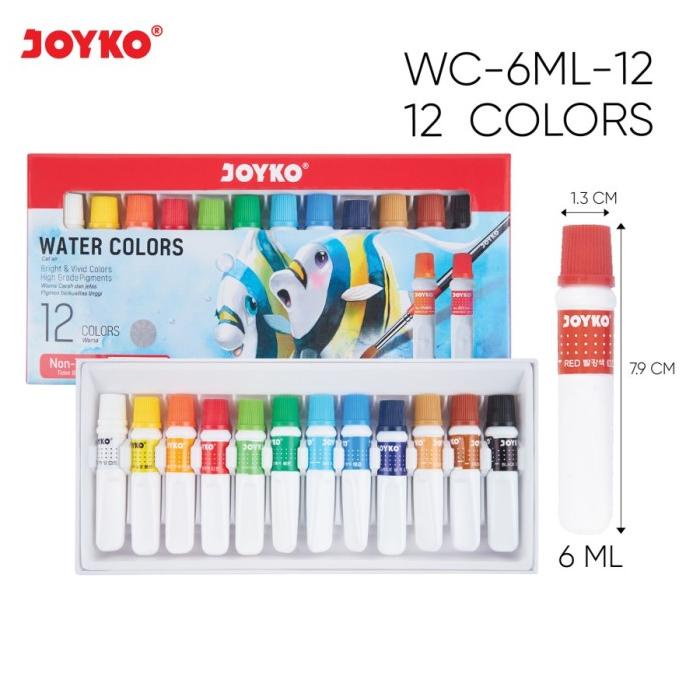 

Cat Air Joyko 12 Warna WC-6ML-12C sellanorimart