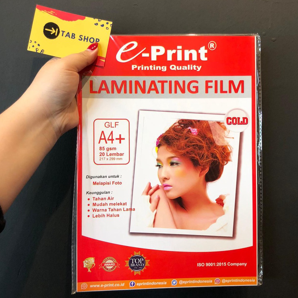 

Terkini EPRINT LAMINATING FILM COLD LAMINATING 97