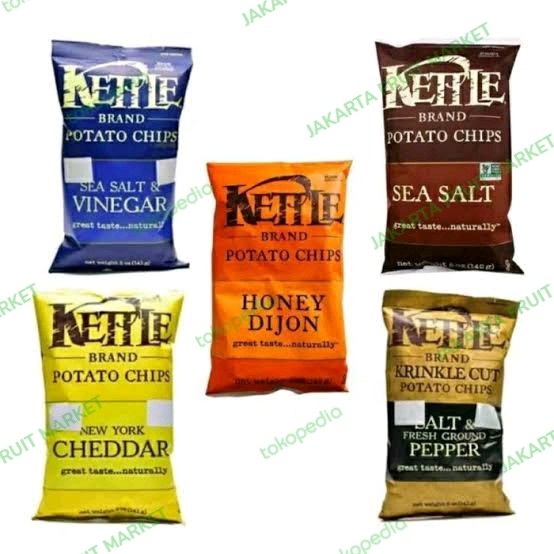 

(Keripik) Kettle Brand Potato Chips 141Gr All Variant