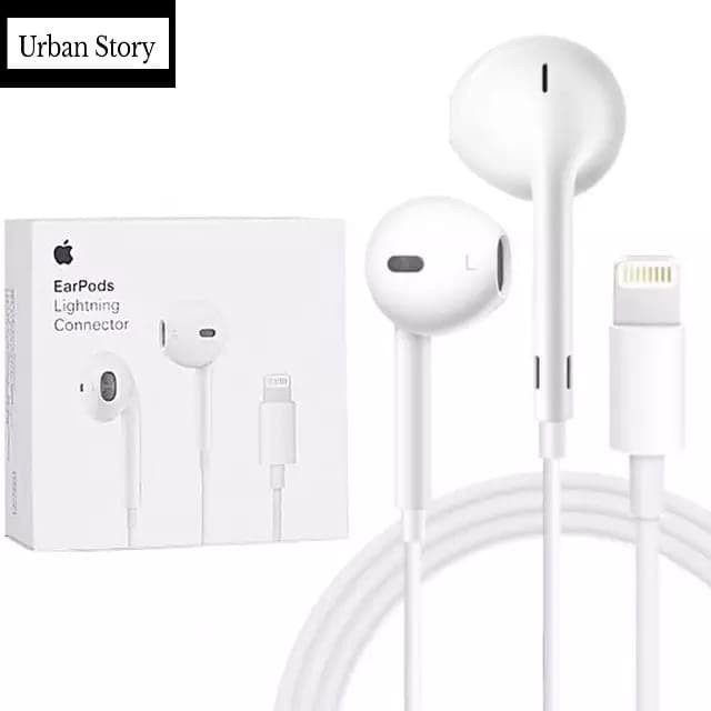 ORIGINAL HEADSET EARPHONE HANDSFREE IPHONE 7 8 PLUS X XR XS MAX