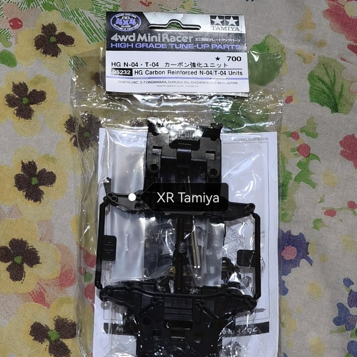 MUST HAVE TAMIYA 95232 HG CARBON REINFORCED N-04 T04 NT CARBON TERBARU
