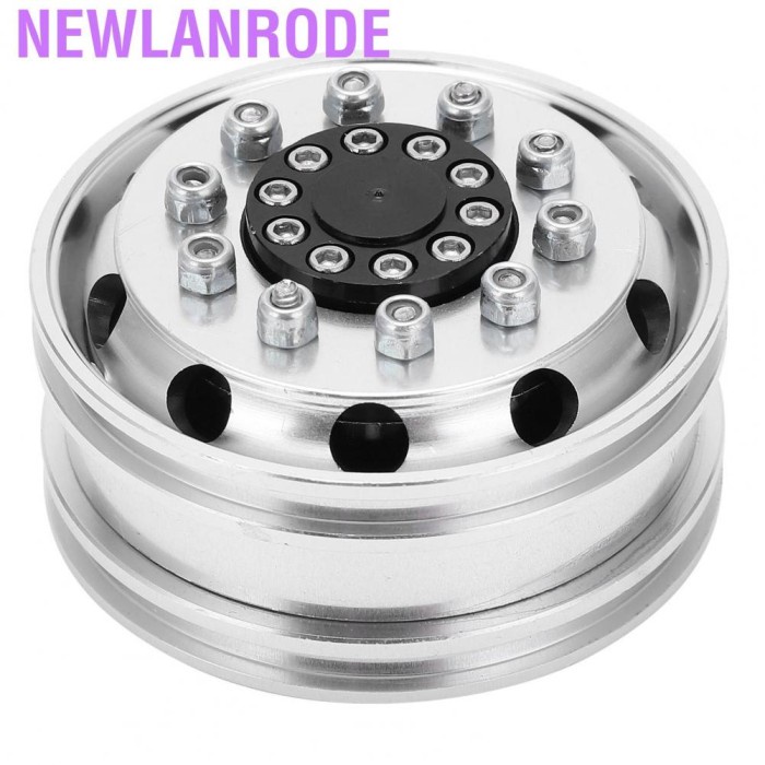 PROMO NEWLANRODE ALUMINUM ALLOY WHEEL RIM HUB FOR TAMIYA 1/14 TRACTOR TRUCK TERMURAH