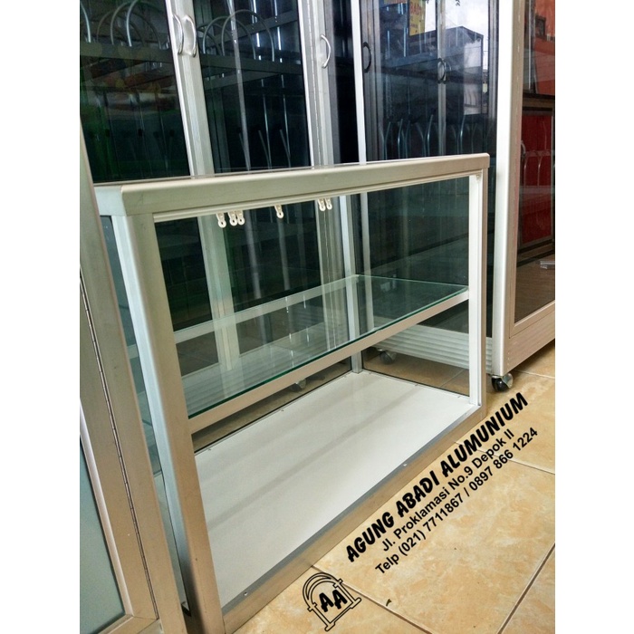 Terlaris Etalase Kaca Makanan 80Cm