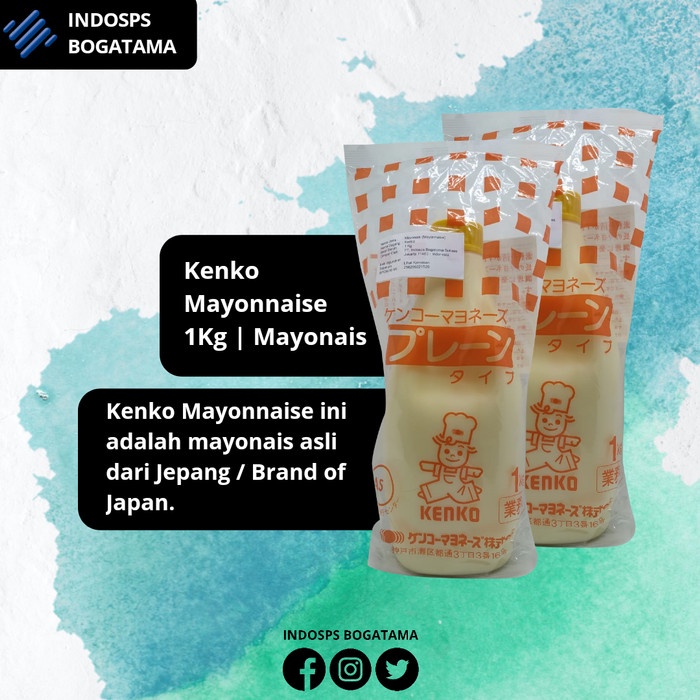 

Kenko Mayonnaise 1Kg Mayonais Mayonaise Mayones