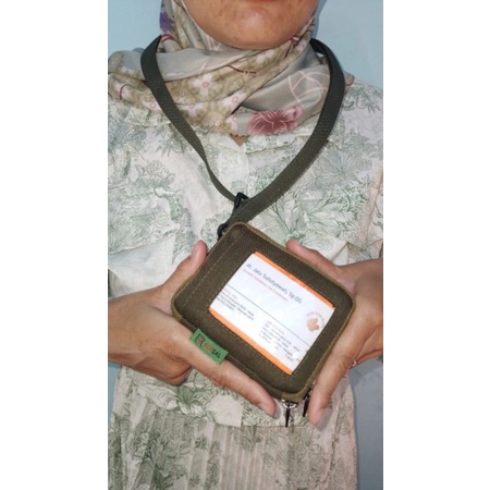 

RK ID Card Holder Name Tag Lanyard Dompet Kartu