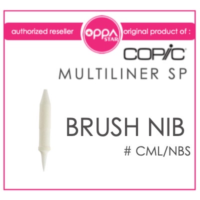 

Terlaris Nib Copic Multiliner Sp Nib Brush Mata Pen Brush Copic Cml/Nbs