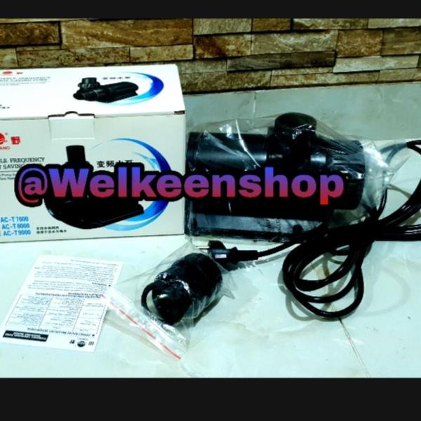 Yamano Act 7000 Low Watt Pompa Air Kolam Ikan Hidroponik Naik 5 Meter
