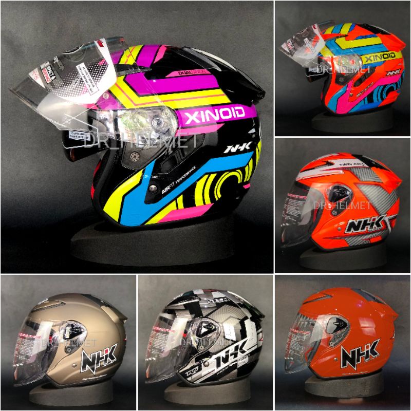 HELM HALF FACE NHK R1 NHK R6 ORIGINAL