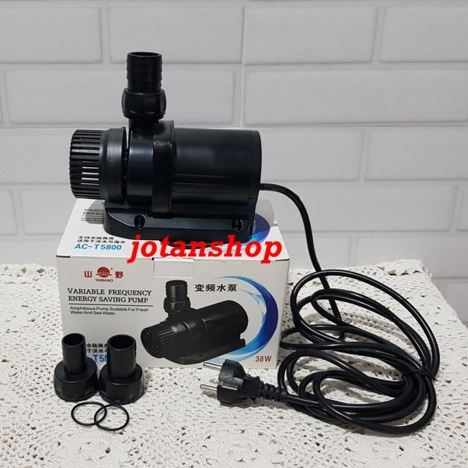 Yamano Act 5800 Act5800 Mesin Pompa Kolam Air Mancur Low Watt T5800
