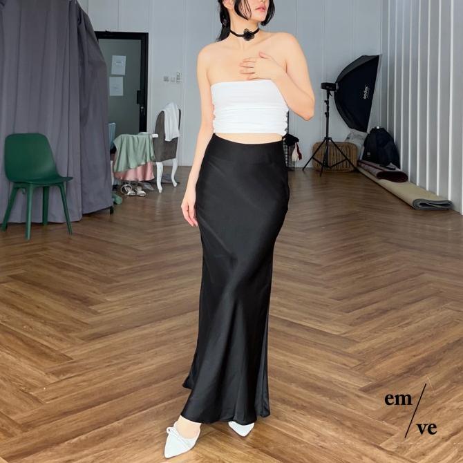 EMVE - Sirene Maxi Silk Skirt - Maxi Skirt Silk