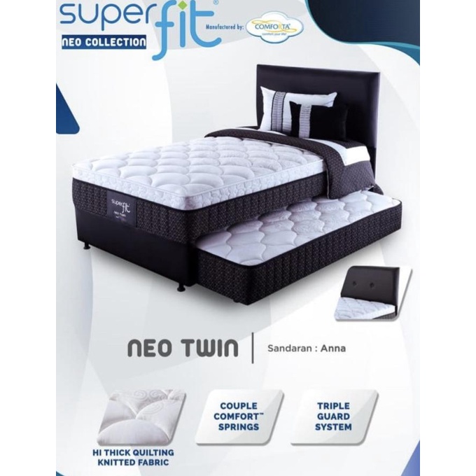 Springbed Comforta Superfit 2in1 Neo Twin uk.120x200