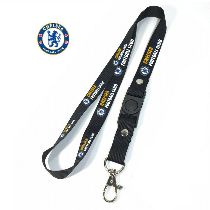 

Lanyard pods CHELSEA tali lanyard FOOTBALL gantungan kunci name tag id card kartu nama / lanyard podss vapee gantungan / bisa cod lanyard best seller lanyard hitam lanyard murah / oring lengkap