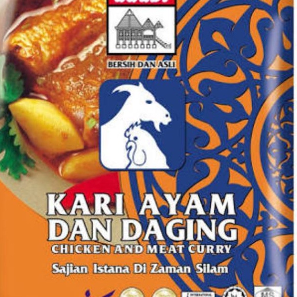 

TERMURAH Kari ayam dan daging adabi 250 gram promo