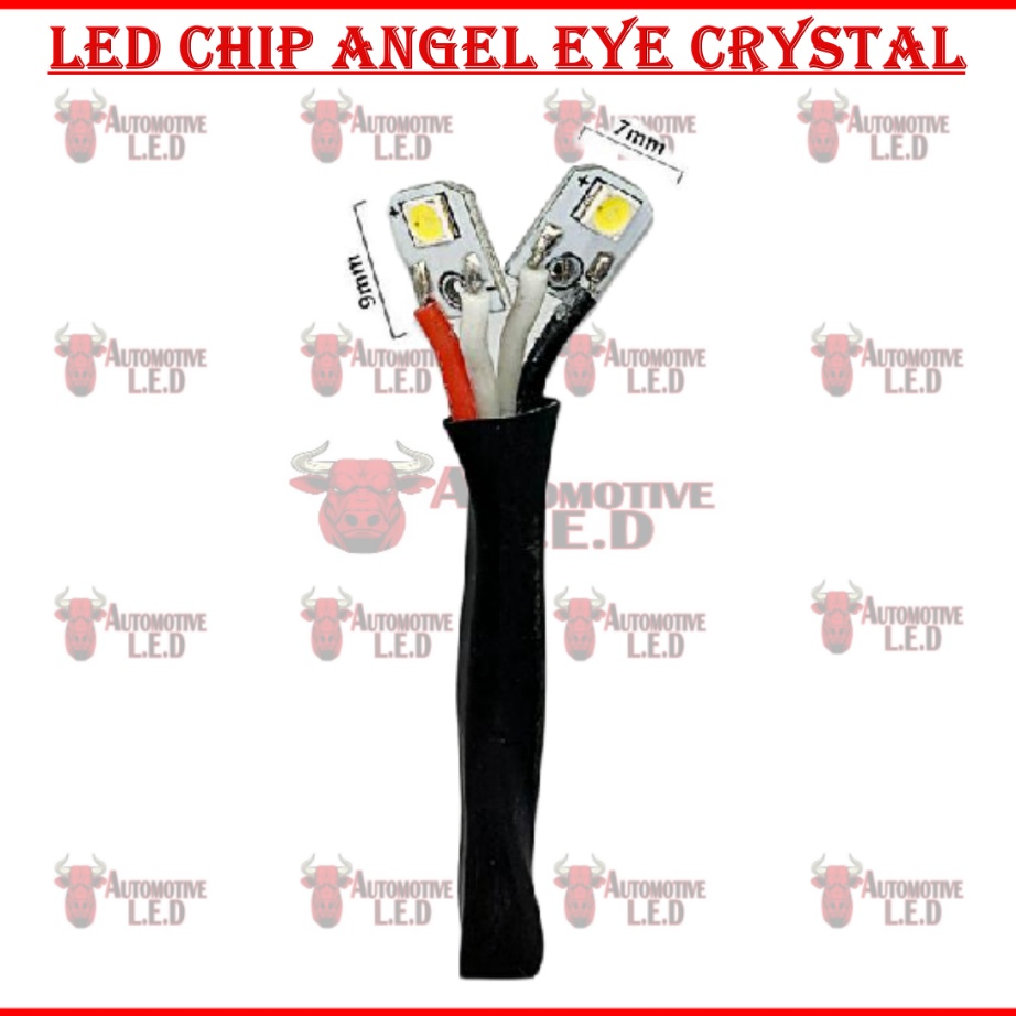 ORIGINAL LED CHIP RING KRISTAL BMW LED CHIP ANGEL EYE KRISTAL SHROUD BMW LED RING LAMPU LED CHIP SHR