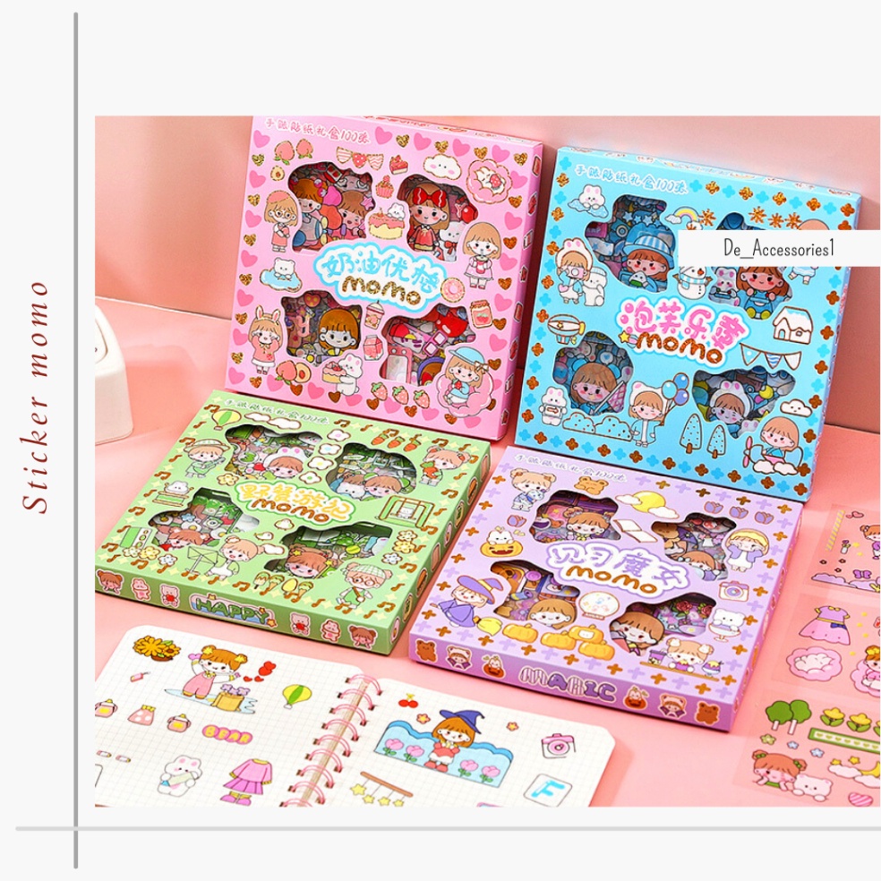 

Terbaru 11.11 STIKER MOMO ISI 100pc KEMASAN BOX READY STOCK