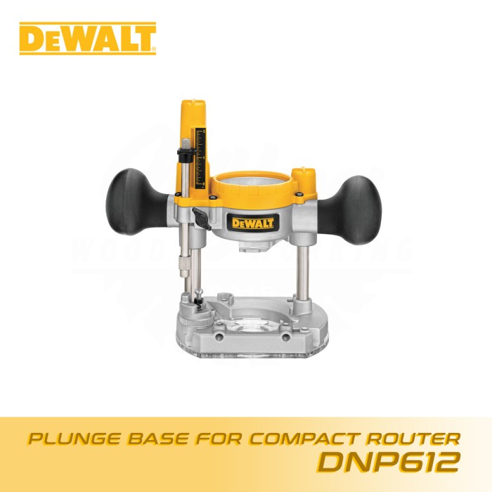 Terlaris Dewalt Dnp612 Plunge Base For Compact Router