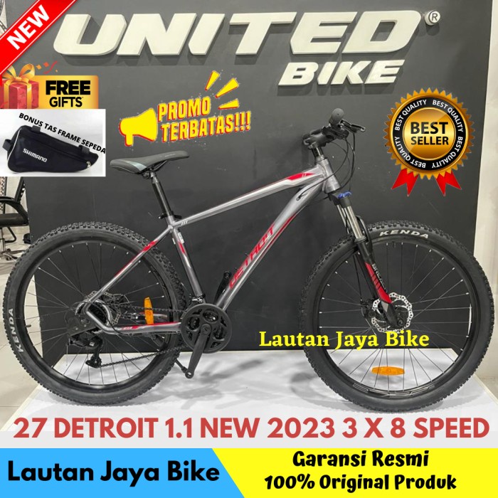 Terlaris Sepeda Mtb 27.5 United Detroit 1.1 Terbaru