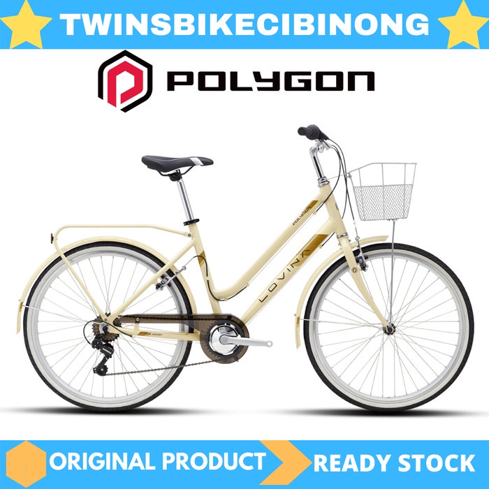 Terlaris Sepeda City Bike 26 Polygon Lovina