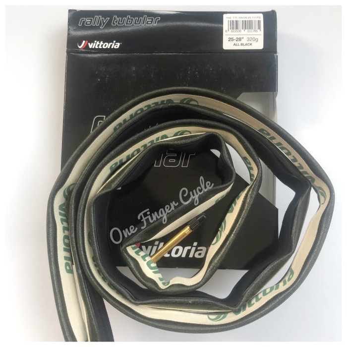 Terlaris Ban Luar Tubular Vittoria Rally 700X25 Black Roadbike