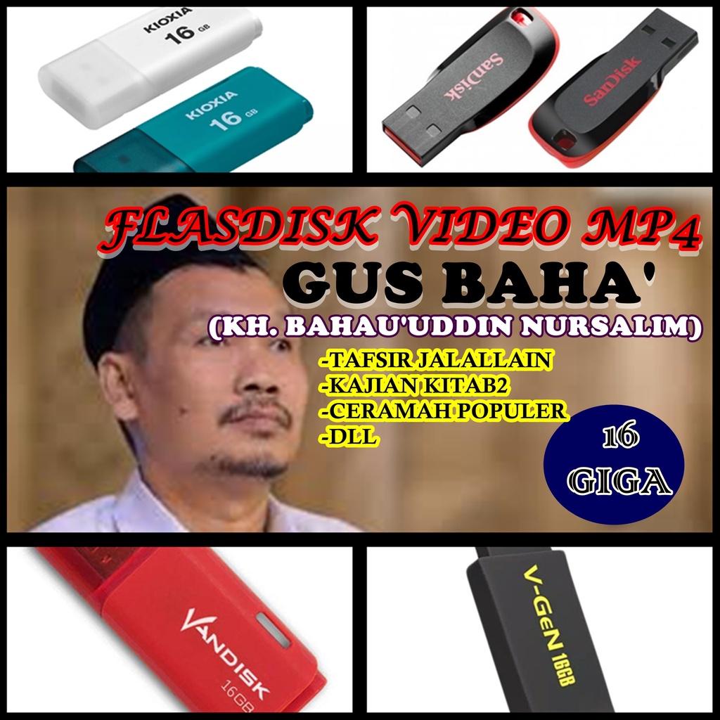 Flasdisk V-GEN Isi Video Mp4 Ceramah Gus Baha (KH. BAHAU'UDIN NURSALIM) Best Seller