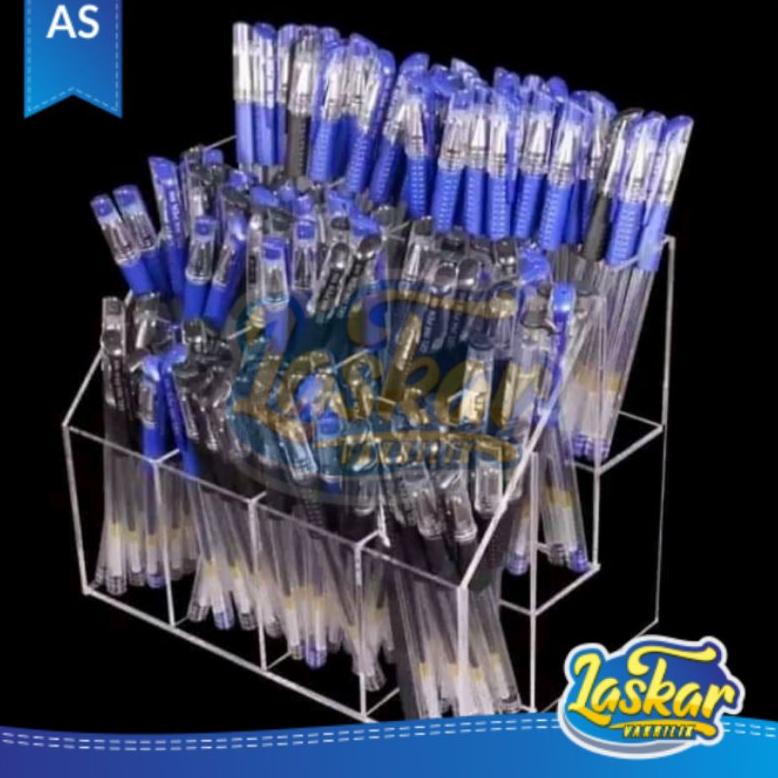 

Termurah Display Rak Pulpen 3 Tingkat/Tempat Spidol Akrilik S23Y