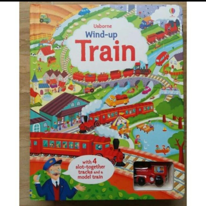 MUST HAVE USBORNE WIND-UP TRAIN TERLARIS