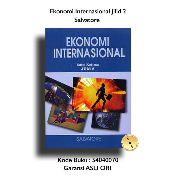 DISKON SPESIAL BUKU EKONOMI INTERNASIONAL JILID 2 SALVATORE ERLANGGA TERLARIS