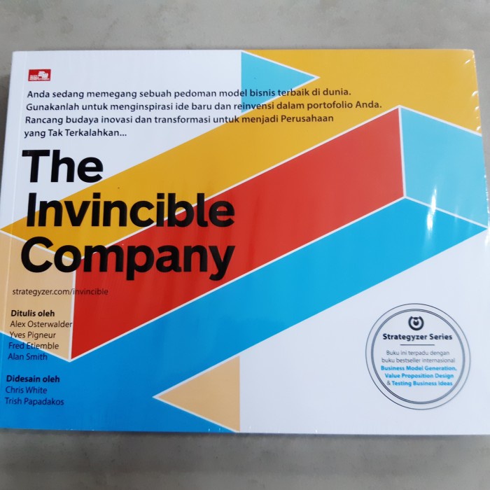 HOT SALE BUKU THE INVINCIBLE COMPANY - ALEX OSTERWALDER TERBARU