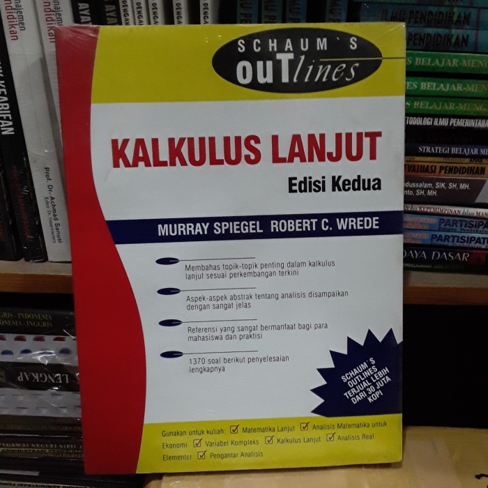 PROMO BUKU SCHAUM'S KALKULUS LANJUT TERMURAH