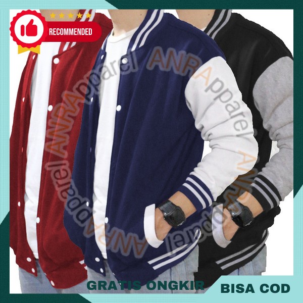 Jaket Remaja Kekinian Jecket Bahan Tebal Jacet Korean Style Kualitas Cwo Fashion Peria Jeket Pria Ke