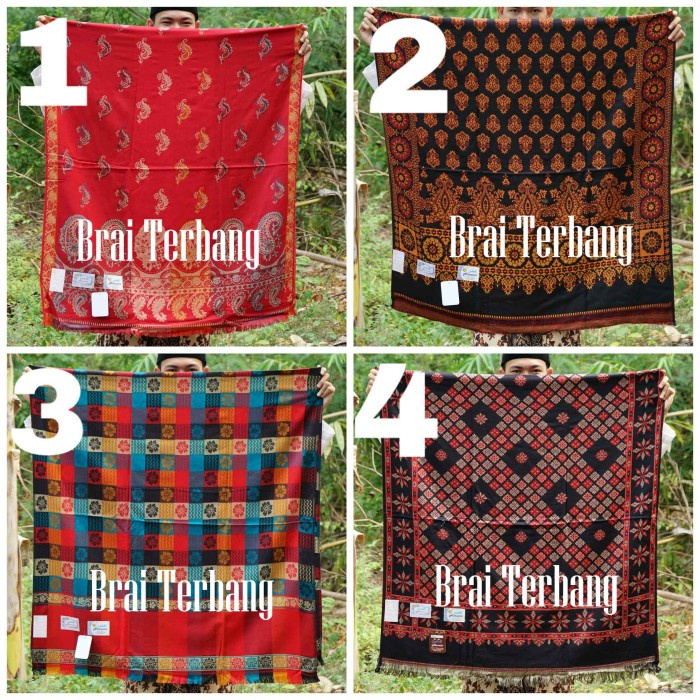 Bestseller Sorban Panjang Kashmiri Shawl Premium Full Bordir Original India