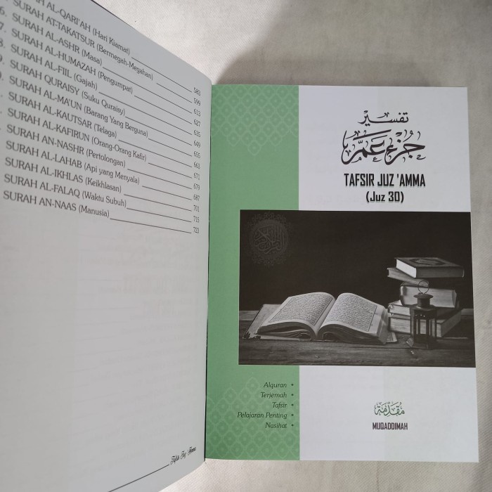 PROMO TAFSIR JUZ AMMA FIRANDA ANDIRJA - UFA OFFICE TERLARIS