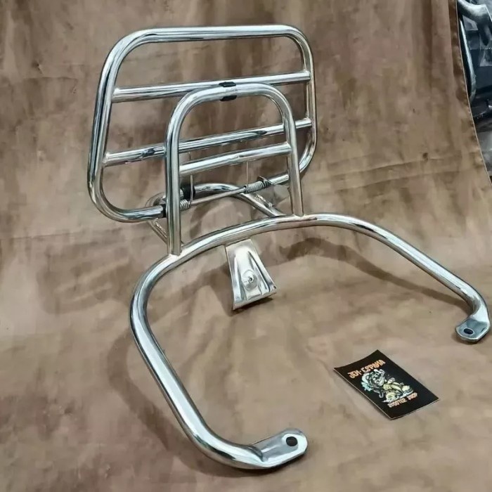 Best Seller Back Rack Motor Listrik Smoot Zuzu Aksesoris Motor Listrik