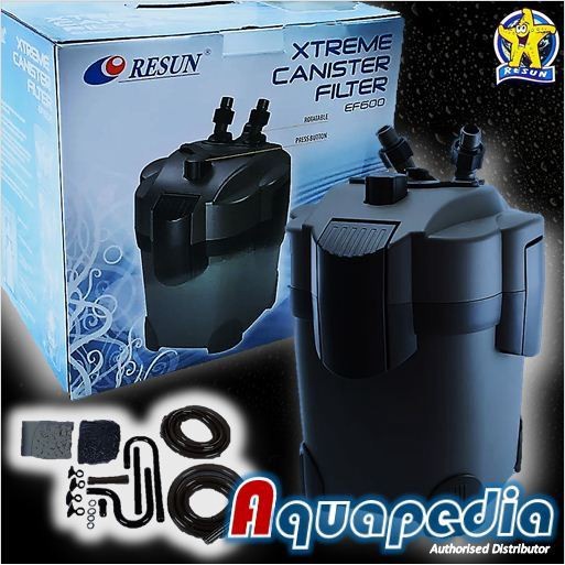 Resun EF600 Aquarium Canister Filter ORIGINAL