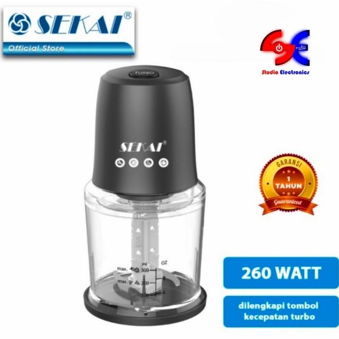 Chopper Sekai Penggiling Daging Buah & Sayur Food Processor Sekai 0,5L